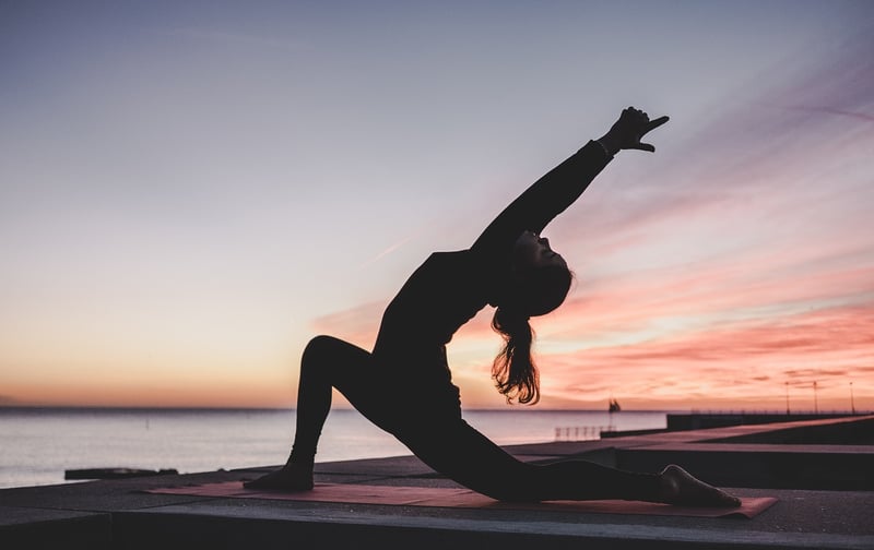 Yoga Sunset